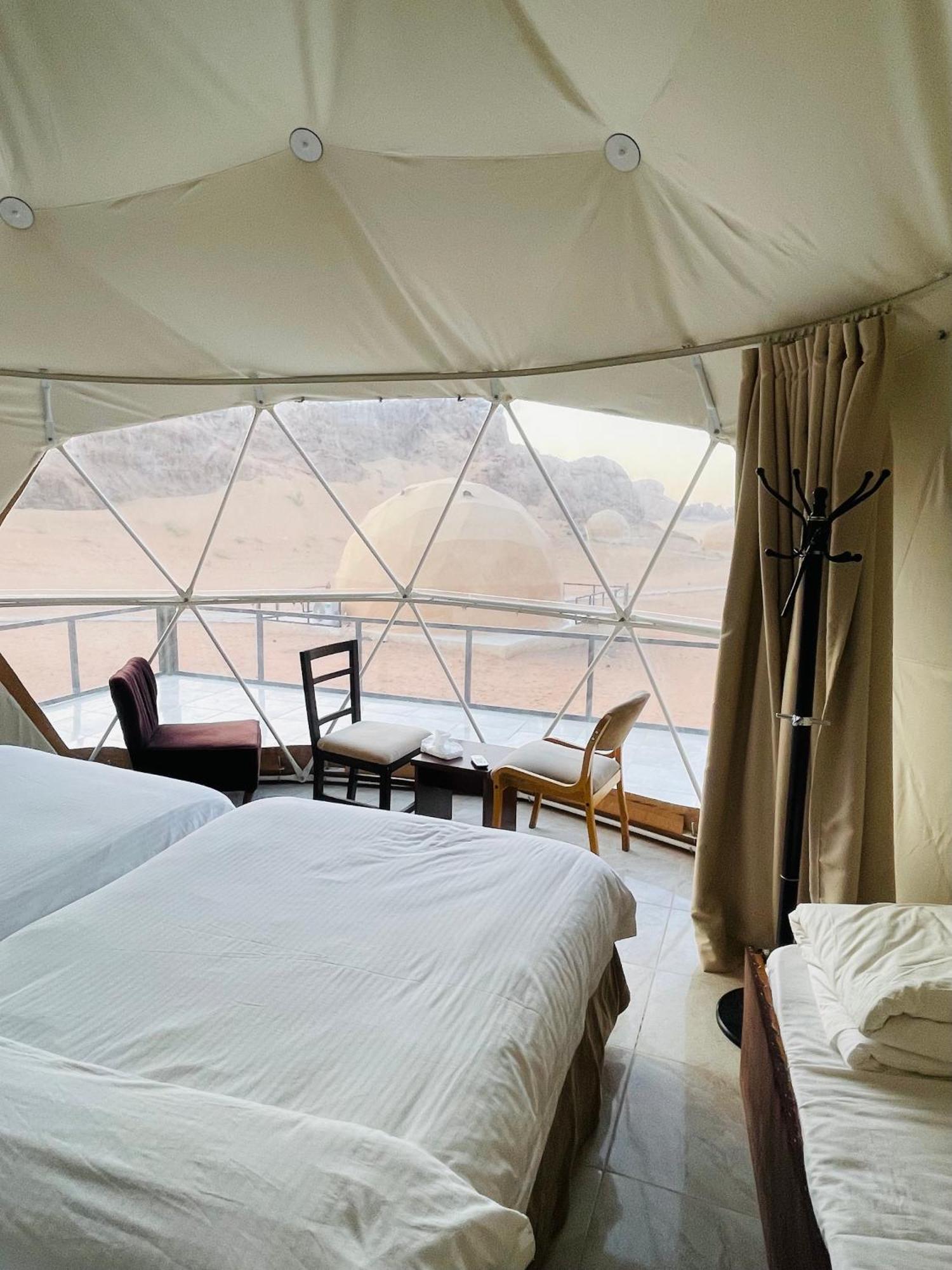 Rum Island Luxury Camp & Bubbles Hotel وادي رم المظهر الخارجي الصورة