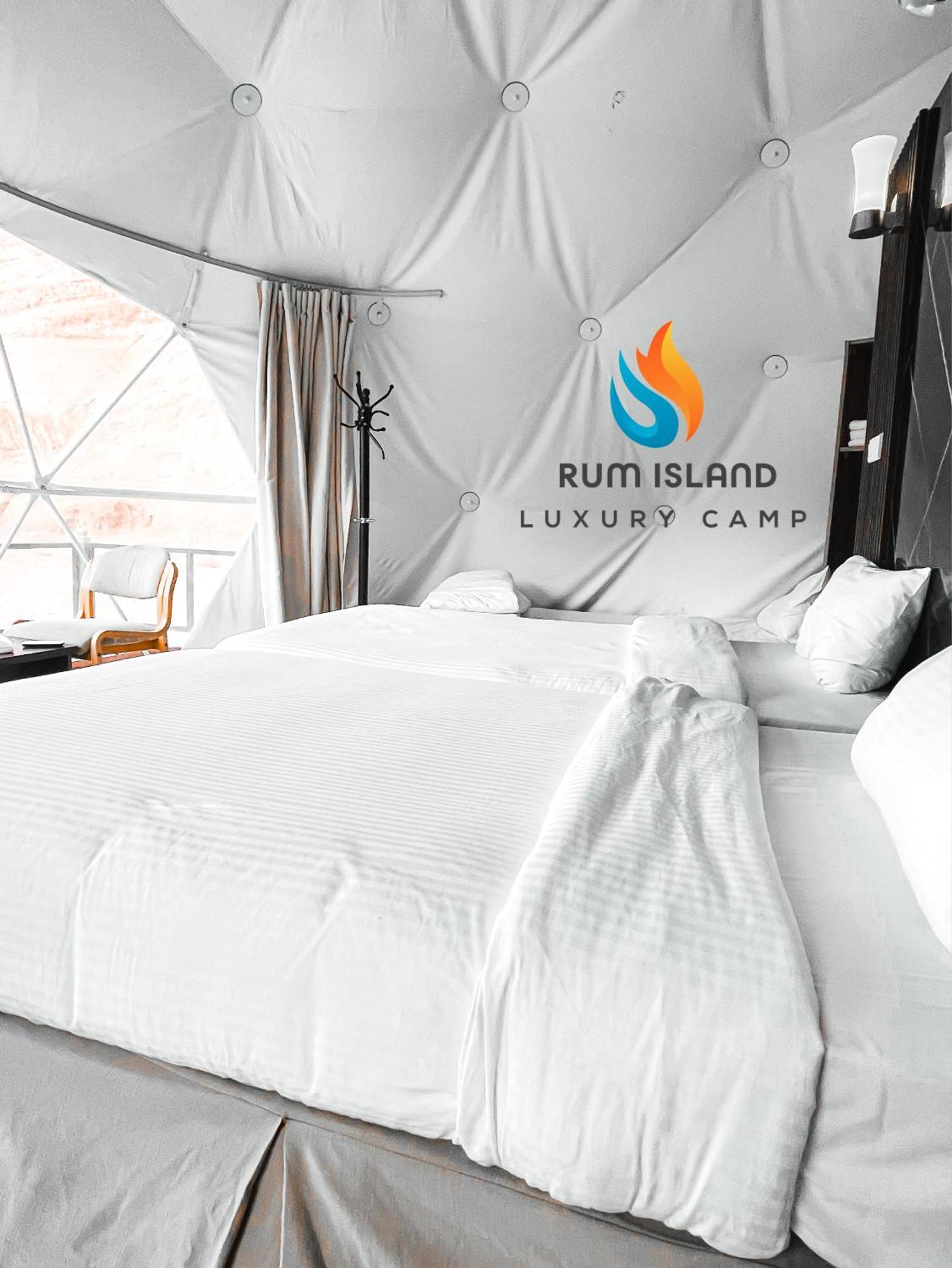 Rum Island Luxury Camp & Bubbles Hotel وادي رم المظهر الخارجي الصورة