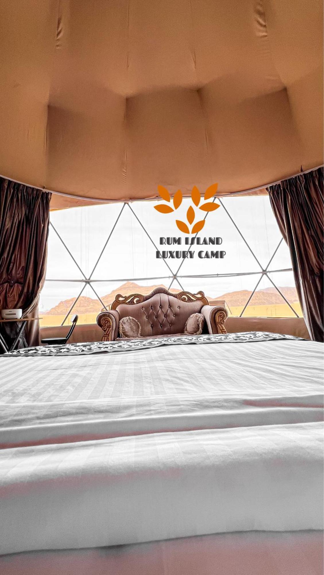 Rum Island Luxury Camp & Bubbles Hotel وادي رم المظهر الخارجي الصورة