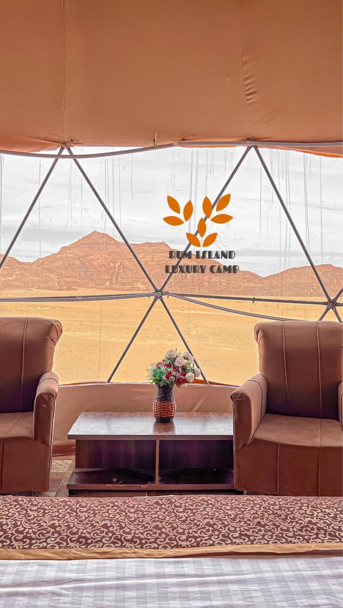 Rum Island Luxury Camp & Bubbles Hotel وادي رم المظهر الخارجي الصورة